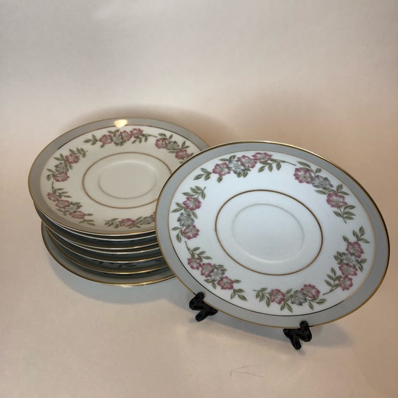 Noritake Vintage Tea Plate Set (7 plates) 5433 - Picture 2 of 3